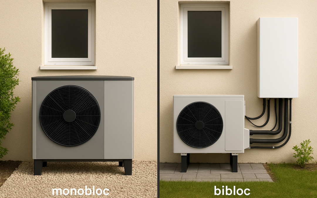 Pompe à chaleur monobloc ou bibloc : quelles différences ?
